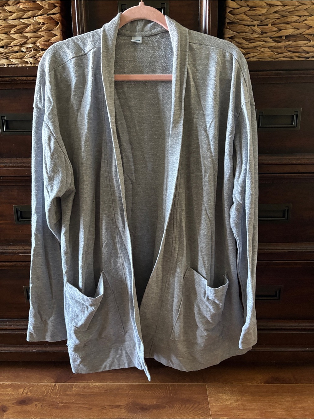 Old Navy Heather Gray Open-Front Women's Cardigan size XL Tall